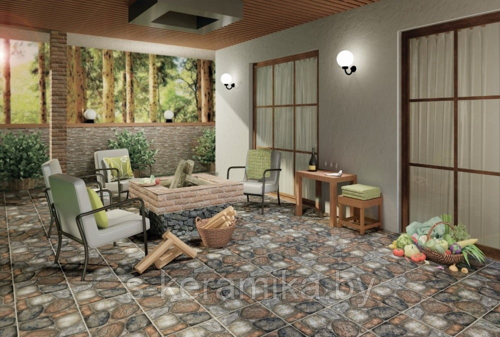 Керамогранит CERSANIT KAIR 32,6X32,6см Плитка ЦЕРСАНИТ КАИР