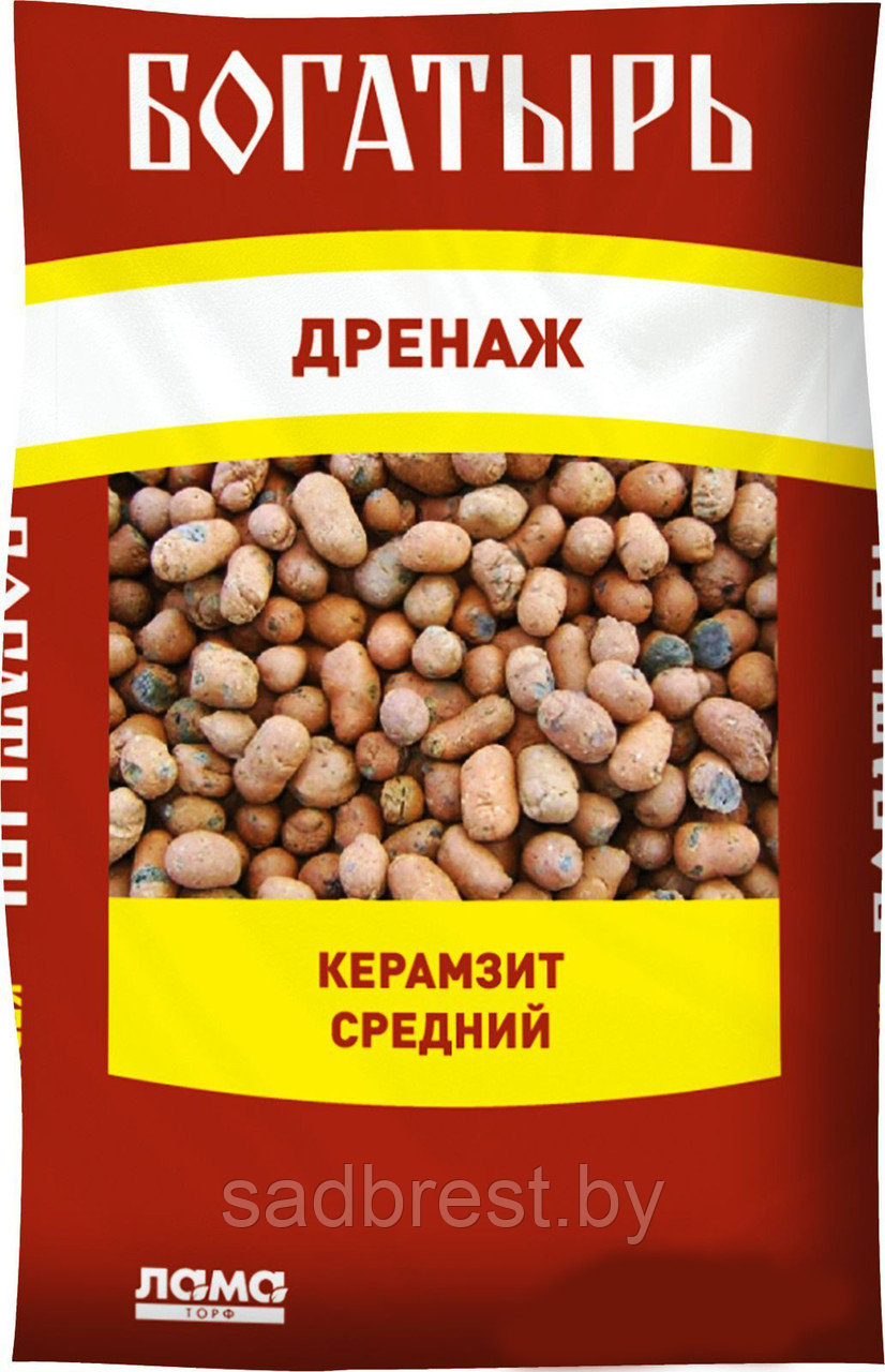 Керамзит мелкий Богатырь дренаж 2.5 л