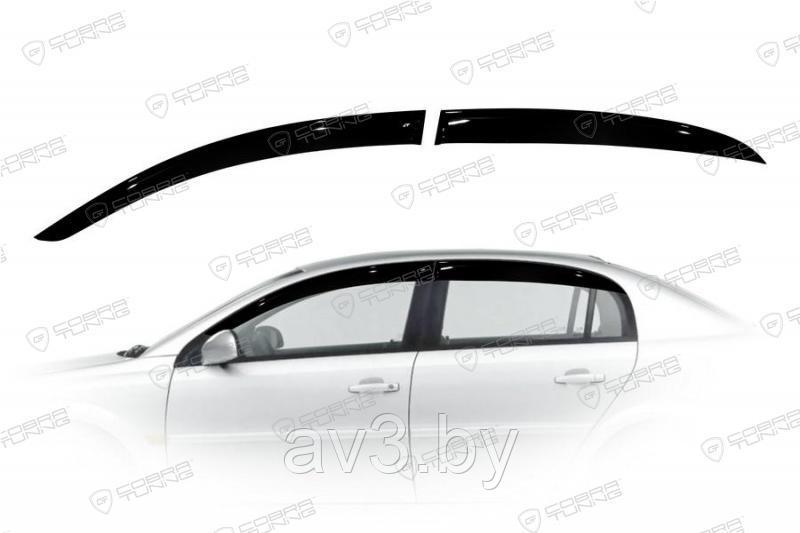 Ветровики Opel Vectra C 4D (2002-2008) седан/ Опель Вектра (Cobra Tuning) - фото 1 - id-p60448053