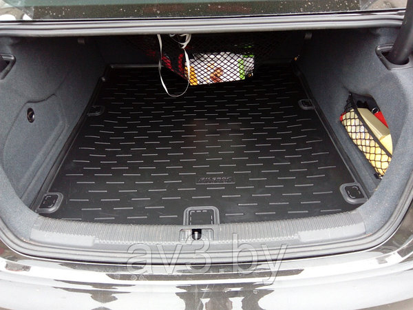 Коврик в багажник Audi A6 C7 седан 2011- / Ауди А6 С7 [71107] (Aileron)  купить с доставкой по Беларуси
