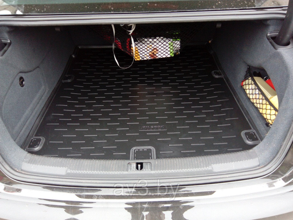 Коврик в багажник Audi A6 C7 седан 2011- / Ауди А6 С7 [71107] (Aileron) - фото 1 - id-p77790492