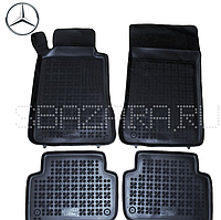 Коврики Mercedes C (W203) от 2000 - 2007 в салон резиновые Rezaw Plast (Польша) - 4 шт.