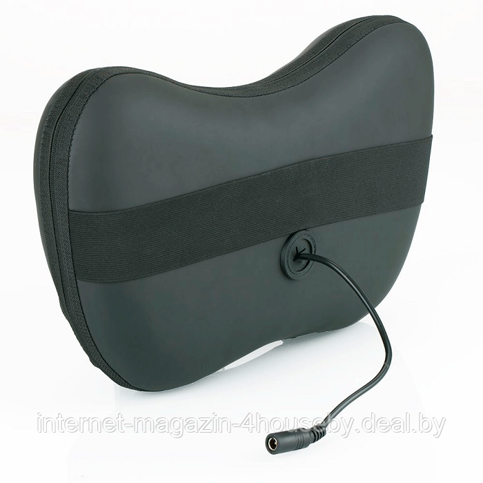 Массажная подушка с инфракрасным прогревом Massager Pillow (2 режима, черная) - фото 9 - id-p42087079