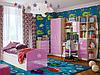 Комплект мебели в детскую Юниор 2 (12 вариантов цвета, матовый или глянец) фабрика Миф, фото 3
