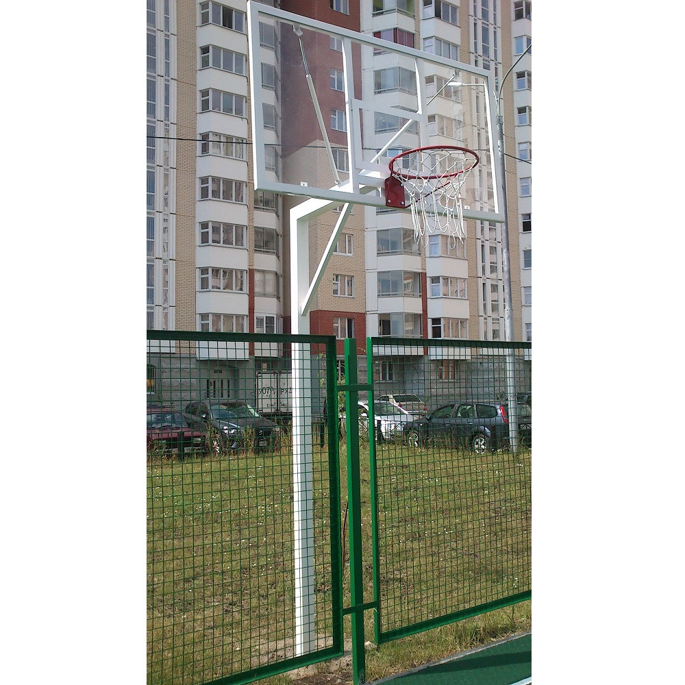 Стойка баскетбольная уличная стационарная