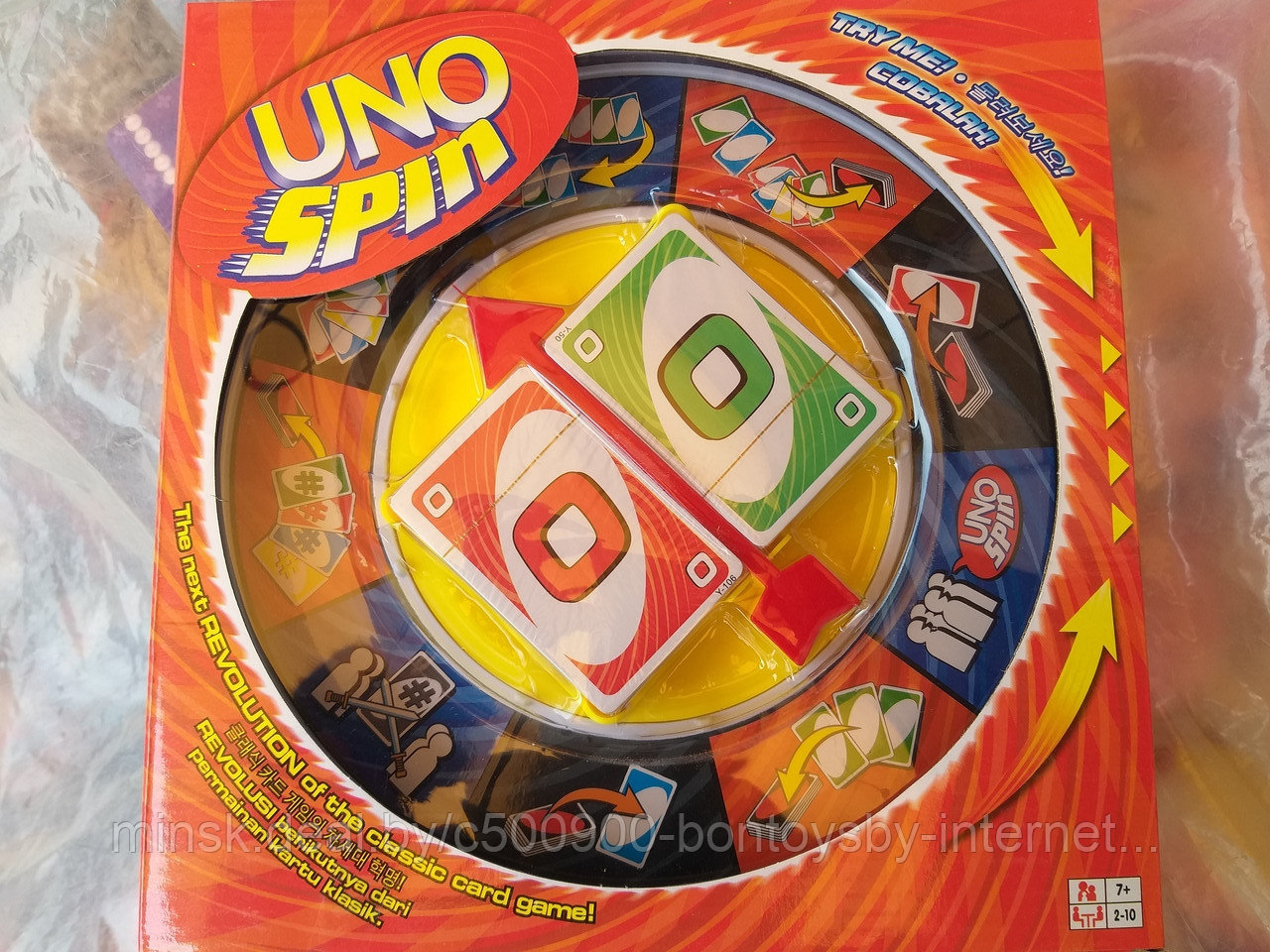 Настольная игра UNO SPIN ( Уно Спин )