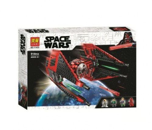 Конструктор LARI Space Wars Истребитель СИД майора Вонрега 11422 (Аналог LEGO Star Wars 75240) 514 дет s - фото 1 - id-p124472230