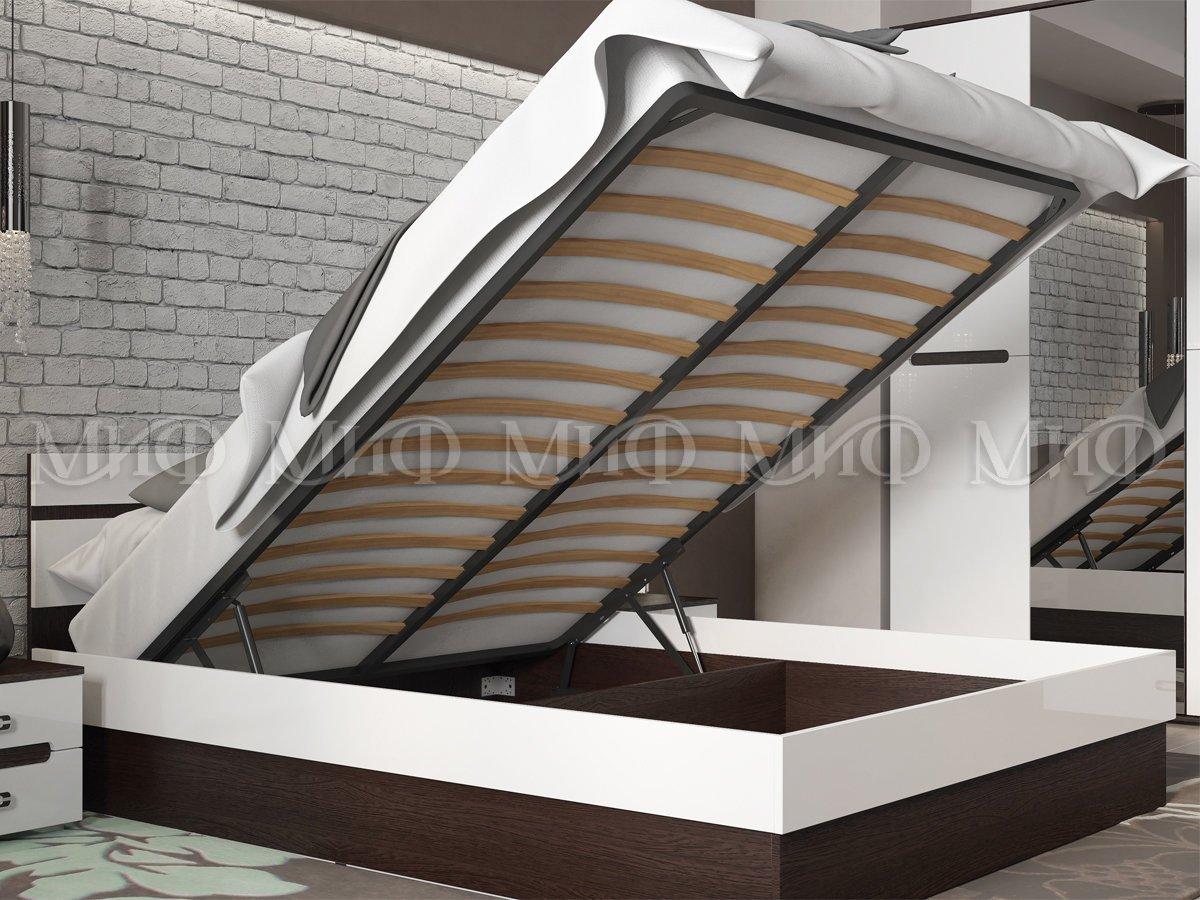 Кровать 1,6м с подъемным мех-ом Ким (4 варианта цвета) фабрика Миф - фото 6 - id-p124499297
