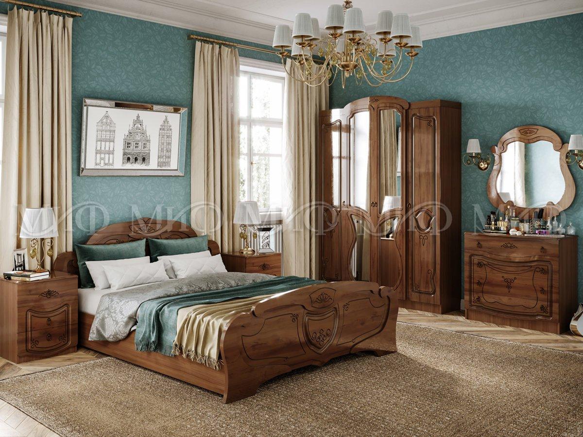 Кровать 1,6 Мария (2 варианта цвета) фабрика Миф - фото 3 - id-p90240395