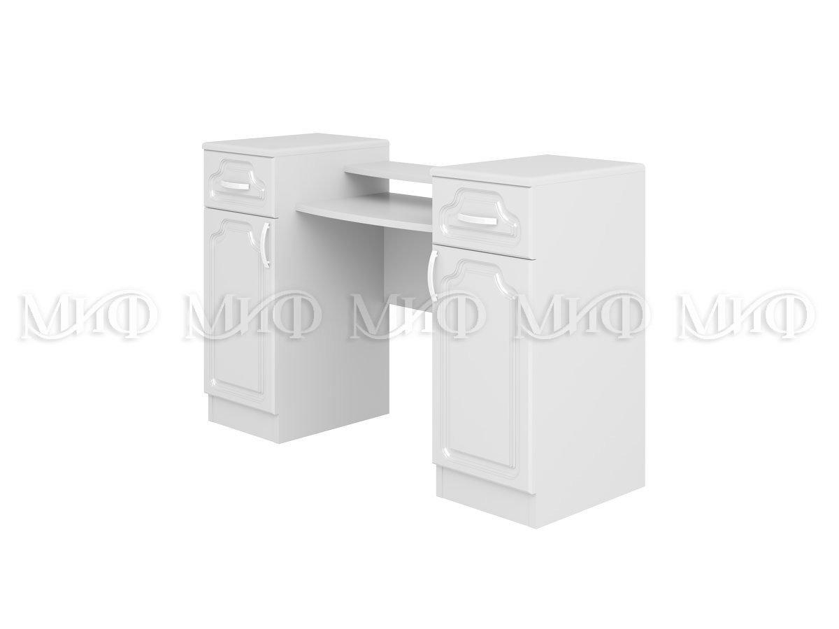 Шкаф четырехдверный Натали (белый глянец) фабрика МИФ - фото 9 - id-p124504736