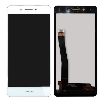 Дисплей (экран) для Huawei Honor 6C (DIG-L01) c тачскрином, белый, фото 2