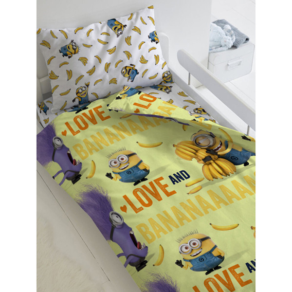 Детское постельное белье «Миньоны» Бананас 385448 (1,5-спальный) - фото 2 - id-p124504788