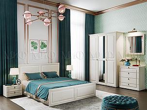 Кровать 1,4м Престиж 1 (сандал светлый) фабрика МИФ, фото 2