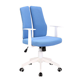 Кресло Tetchair LITE белый, ткань, синий 281