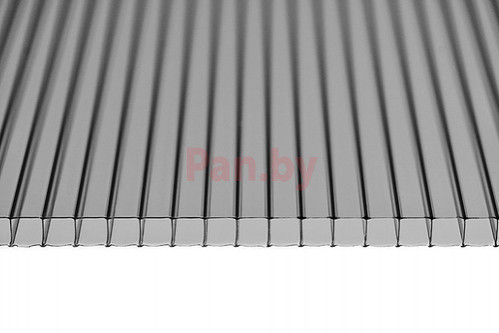 Поликарбонат сотовый Sotalux Серый 6000*2100*6 мм, 0,77 кг/м2 - фото 1 - id-p124512021