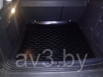 Коврик в багажник Renault Kaptur (Captur) (16-) 2WD нижний [71554] (Aileron)