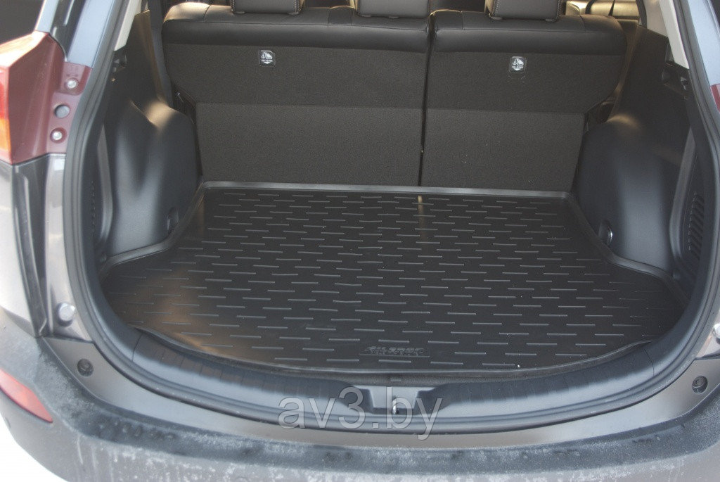 Коврик в багажник Toyota RAV4 (2013-) [71949] (докатка, ровный пол) (Aileron)