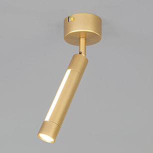 Настенно-потолочный светодиодный светильник 20084/1 LED матовое золото Strong Eurosvet, фото 2