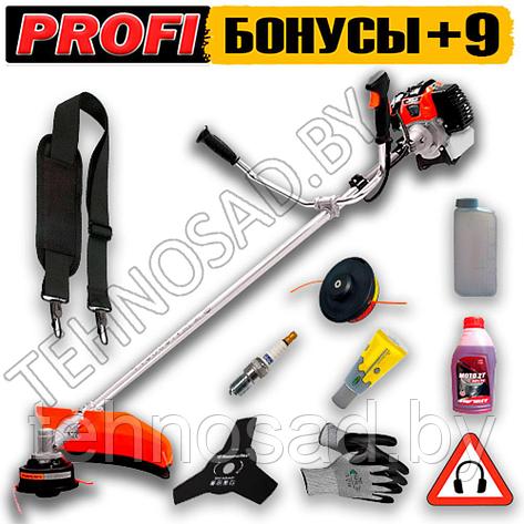 Бензокоса (триммер, мотокоса) Profi 1.1 кВт +9 ПОДАРКОВ, фото 2
