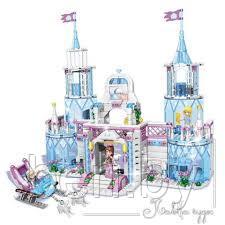 50010 Конструктор для девочек Dream Girl "Ледяной замок Эльзы", 641 деталь, аналог Lego Disney - фото 2 - id-p124550703