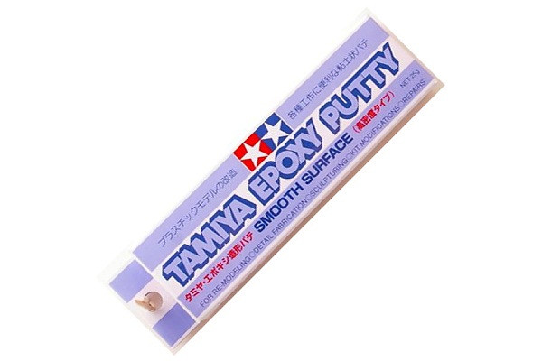 Шпаклевка двухкомпонентная (Smooth Surface) эпоксидная (Epoxy Putty), Tamiya (Япония)