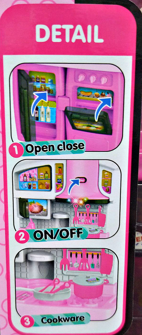 Игровой набор Кухня "LOL Surprise" (Лол)+ 4 куклы, арт.585-9A - фото 3 - id-p124560781