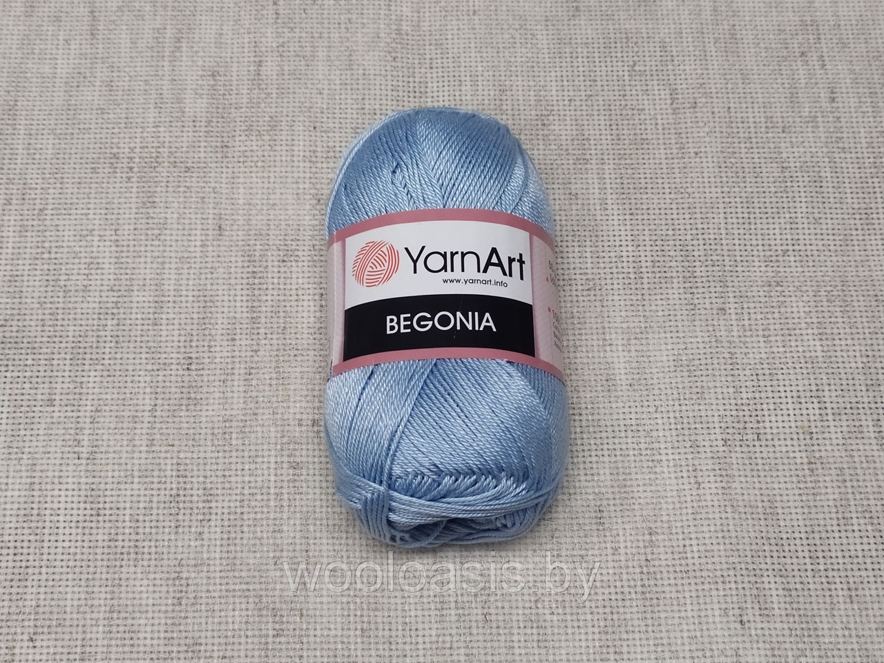 Пряжа YarnArt Begonia, Ярнарт Бегония, турецкая, 100% хлопок, летняя, для ручного вязания (цвет 4917)