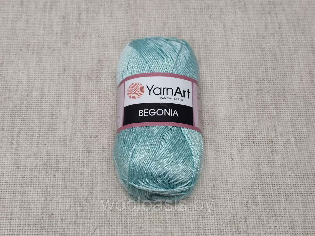 Пряжа YarnArt Begonia, Ярнарт Бегония, турецкая, 100% хлопок, летняя, для ручного вязания (цвет 4939)