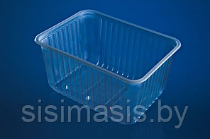 Одноразовый пластиковый контейнер/1500 мл., 179*132/50 шт.