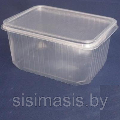 Одноразовый пластиковый контейнер/1500 мл., 179*132/50 шт. - фото 3 - id-p115269517
