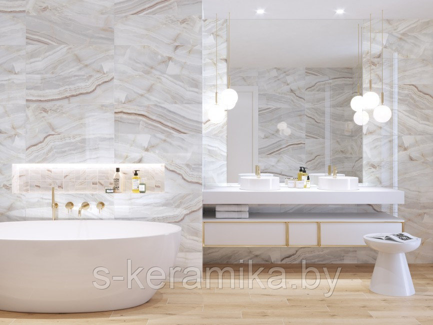 CERSANIT ONIX плитка для ванной ЦЕРСАНИТ ОНИКС 25*75см