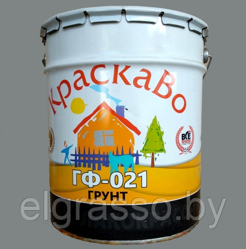 Грунтовка ГФ-021 "Москвичка" красно-коричневая, 25 кг - фото 4 - id-p124637363