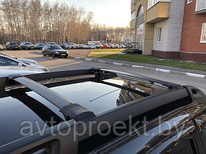 Багажная система Wingbar roof rack на Duster, Terrano, Pathfinder на высокий рейлинг черные
