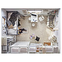 МЕЛЬТОРП Стол кухонный/обеденный, белый, 75x75 см, фото 5