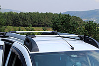 Багажная система Wingbar roof rack на Duster, Terrano, Pathfinder на высокий рейлинг серебро