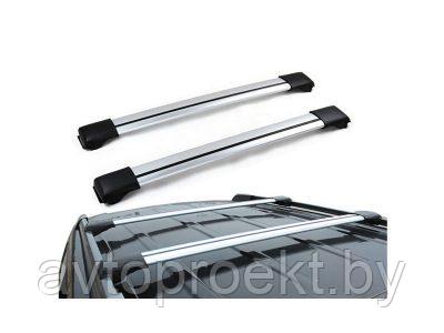 Автомобильная багажная система Wingbar roof rack Chrome аэро с замком - фото 1 - id-p124649296