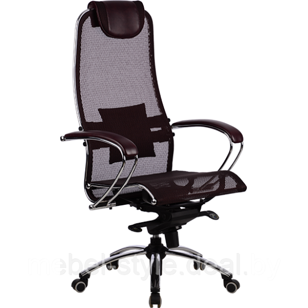 Кресло EVERPROF ДЕКО хром , DECO CH ткань (цвет сетки черный) - фото 5 - id-p124660090
