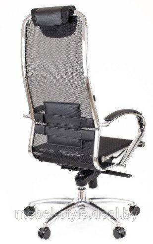 Кресло EVERPROF ДЕКО хром , DECO CH ткань (цвет сетки черный) - фото 3 - id-p124660090