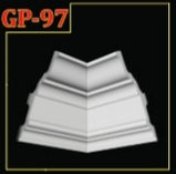 Потолочный плинтус GLANZEPOL GP97 (158*63*2000мм), фото 4