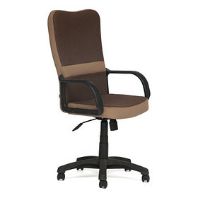 Кресло Tetchair СН757 ткань, коричневый/бежевый