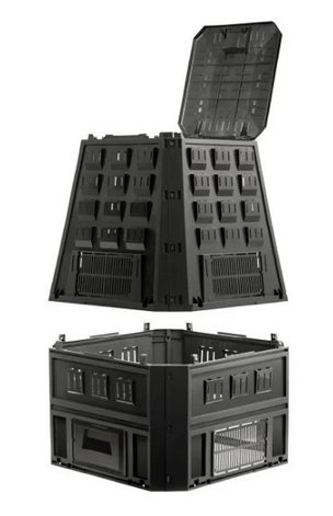 Компостер "EVOGREEN", 630Л, Черный. Бесплатная доставка по Минску, фото 2