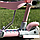 4110 Самокат Scooter 5 в 1 с ПОДНОЖКОЙ и родительской ручкой, розовый и бирюзовый, фото 4