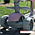 4110 Самокат Scooter 5 в 1 с ПОДНОЖКОЙ и родительской ручкой, розовый и бирюзовый, фото 5
