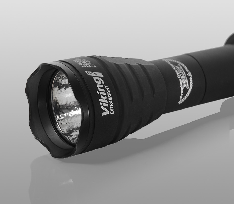 Тактический фонарь Armytek Viking Pro (тёплый свет) - фото 3 - id-p124691438