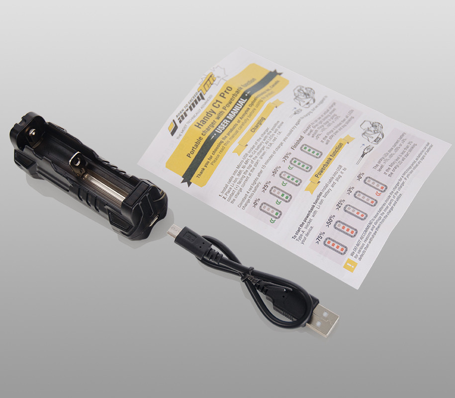 Зарядное устройство Armytek Handy C1 Pro с функцией PowerBank - фото 5 - id-p124691528