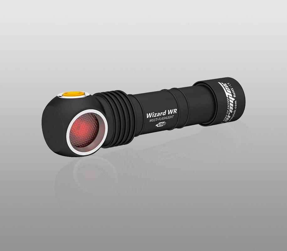 Мультифонарь Armytek Wizard WR Magnet USB (белый-красный свет) - фото 3 - id-p124691553