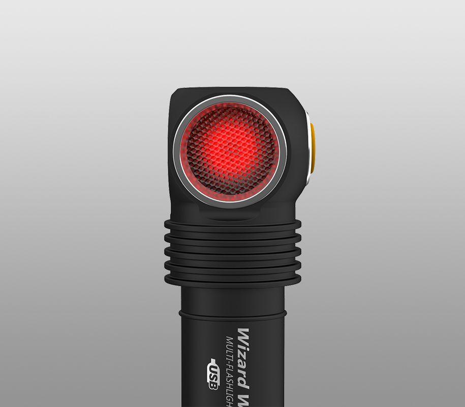 Мультифонарь Armytek Wizard WR Magnet USB (белый-красный свет) - фото 8 - id-p124691553