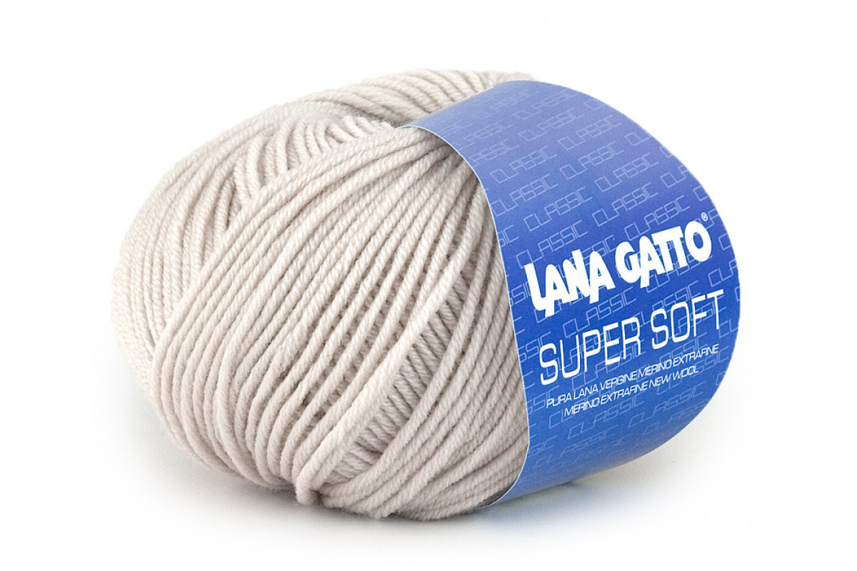 Пряжа Lana Gatto Super Soft 13701 экрю/ светлый беж - фото 2 - id-p124716017