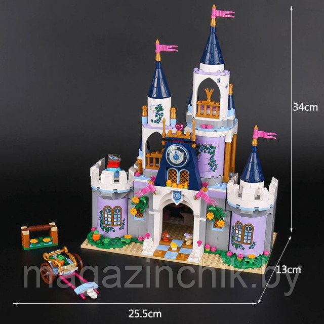 Конструктор Волшебный замок Золушки Queen 85012, аналог Лего Принцесса 41154 - фото 10 - id-p124717018
