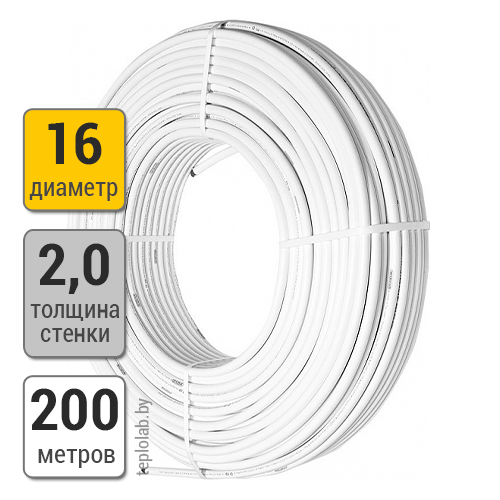 Труба металлопластиковая Wavin Tigris Alupex PEX-c/AL/PE 16x2,0 (200 м)